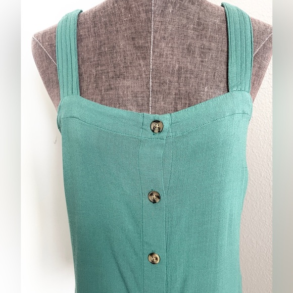 Market & Spruce SL Button Down Wide Strap Top S - Picture 6 of 10
